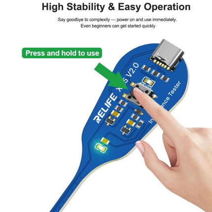 Relife XA5 Type-C High Precision Electromagnetic Induction Tester, Relife XA5