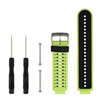 For Garmin Forerunner 235/220/620/630/230/735 / Black Green