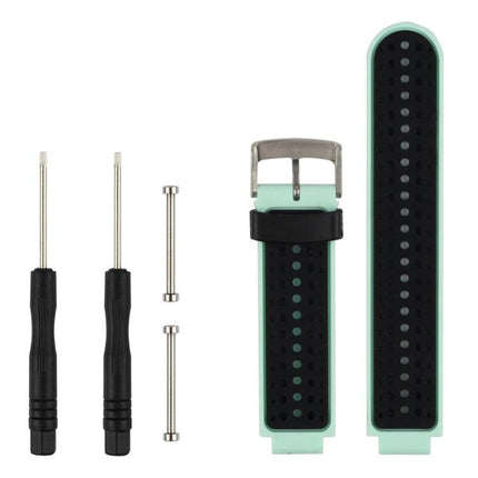 xDfind Two-color Silicone Watch Band with Tool, For Garmin Forerunner 235/220/620/630/230/735
