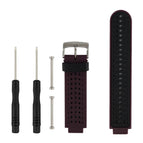 For Garmin Forerunner 235/220/620/630/230/735 / Black Purple