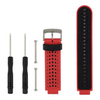 For Garmin Forerunner 235/220/620/630/230/735 / Red Black
