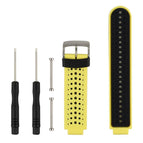 For Garmin Forerunner 235/220/620/630/230/735 / Yellow Black