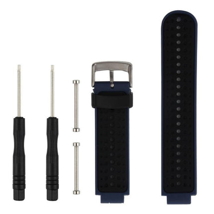 xDfind Two-color Silicone Watch Band with Tool, For Garmin Forerunner 235/220/620/630/230/735