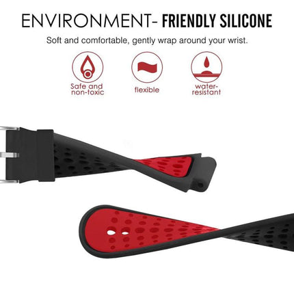xDfind Two-color Silicone Watch Band with Tool, For Garmin Forerunner 235/220/620/630/230/735