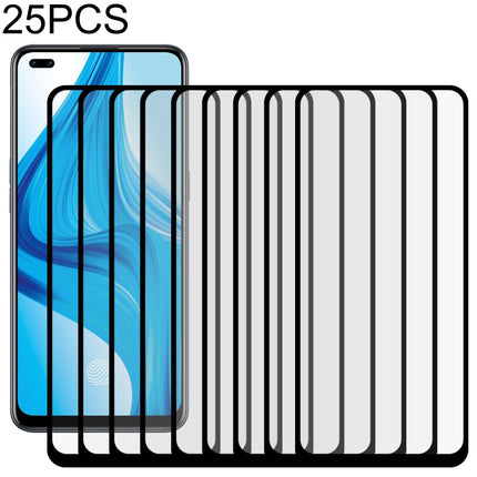 25 PCS Full Glue Full Screen Tempered Glass Film, For OPPO A11k (25 PCS), For OPPO A12 (25 PCS), For OPPO A12e (25 PCS), For OPPO A32 (25 PCS), For OPPO A53 (25 PCS), For OPPO A72 5G (25 PCS), For OPPO A93 (25 PCS), For OPPO F17 (25 PCS)               ...