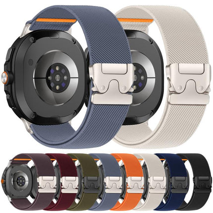 xDfind Parachute Buckle Stretch Nylon Watch Band, For Galaxy Watch9 / 8 / 8 Classic