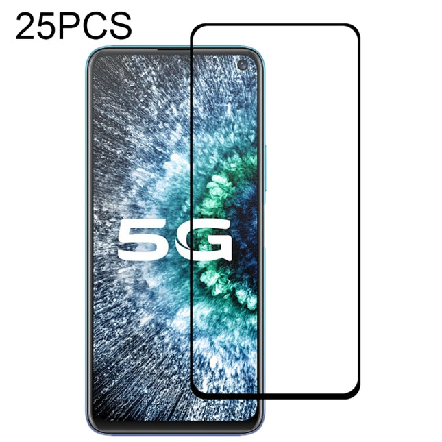 25 PCS Full Glue Full Screen Tempered Glass Film, For Vivo IQOO 5 Pro 5G, For Vivo IQOO Neo3 5G, For Vivo IQOO U1, For Vivo IQOO Z1X, For Vivo U20, For Vivo V17 Neo, For Vivo V20, For Vivo V20 Pro, For Vivo X9i, For Vivo Y7s, For Vivo Y20, For Vivo Y50...