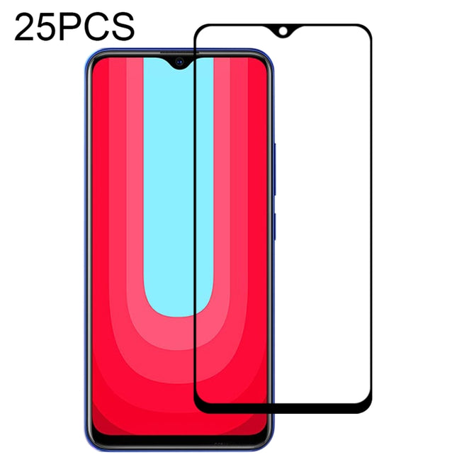 25 PCS Full Glue Full Screen Tempered Glass Film, For Vivo IQOO 5 Pro 5G, For Vivo IQOO Neo3 5G, For Vivo IQOO U1, For Vivo IQOO Z1X, For Vivo U20, For Vivo V17 Neo, For Vivo V20, For Vivo V20 Pro, For Vivo X9i, For Vivo Y7s, For Vivo Y20, For Vivo Y50...