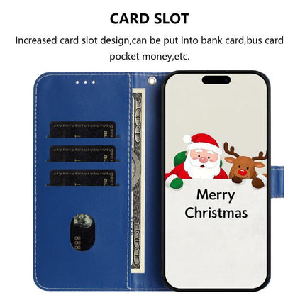 Christmas Series Buckle Leather Phone Case with Hand Strap, For vivo X300 Pro 5G, For vivo X300 5G, For vivo Y31 5G Global, For vivo V60 Lite 5G Global