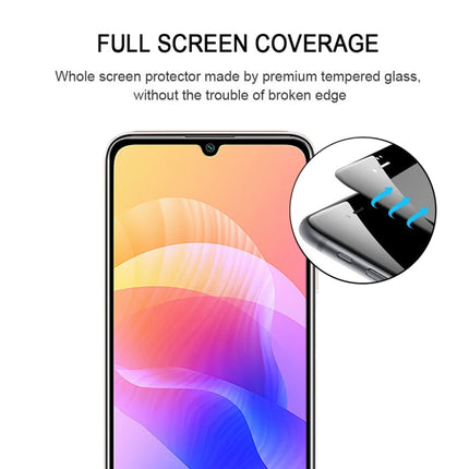 Full Glue Full Screen Tempered Glass Film, For Huawei Enjoy 20 (1 PC), For Huawei Enjoy 20 Plus 5G (1 PC), For Huawei Y9a (1 PC), For Honor X10 5G / X10 Pro