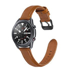 For Samsung Galaxy Watch 3 45mm / Light Brown