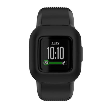xDfind Solid Color Integrated Silicone Watch Band, For GarminFit jr. 3 / Vivofit JR 3
