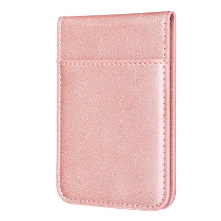 BFK26 Solid Color Magnetic Card Bag Mobile Phone Back Sticker