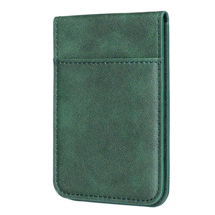 BFK26 Solid Color Magnetic Card Bag Mobile Phone Back Sticker