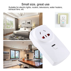 AK-DL220 220V Smart Wireless Remote Control Socket with Remote Control, AU Plug, EU Plug, UK Plug, US Plug