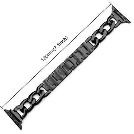 xDfind Double Circle Metal Watch Band, For Apple Watch 42 / 44 / 45 / 46 / 49mm, For Apple Watch 38 / 40 / 41 / S10 42mm