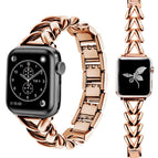 For Apple Watch 42 / 44 / 45 / 46 / 49mm / Rose Gold