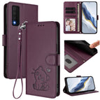 For TCL 30 XE 5G / 30V 5G / T781S / Dark Purple