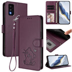 For TCL 30T / T603DL / Dark Purple