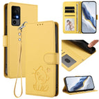 For TCL 40 R 5G / Sharp Aquos V6 5G / Yellow