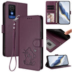 For TCL 501 / Vodafone Smart M25 / Dark Purple