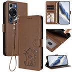 For Huawei P60 / P60 Pro / Brown