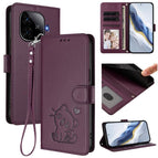 For vivo iQOO Z9 / iQOO Z9 Turbo / Dark Purple