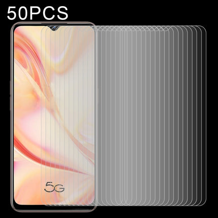 50 PCS 0.26mm 9H 2.5D Tempered Glass Film, For OPPO A32 (50 PCS), For OPPO Find X2 Neo (50 PCS), For OPPO A53 2020 (50 PCS), For OPPO Reno4 SE (50 PCS), For OPPO Reno4 (50 PCS), For OPPO Find X2 Lite (50 PCS), For OPPO F17 Pro (50 PCS)                 ...