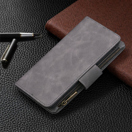 Skin Feel Detachable Magnetic Zipper Horizontal Flip PU Leather Case with Multi-Card Slots & Holder & Wallet & Photo Frame & Lanyard, For Samsung Galaxy Note20 Ultra, For Samsung Galaxy Note20, For iPhone 12 mini, For iPhone 12 / 12 Pro                ...