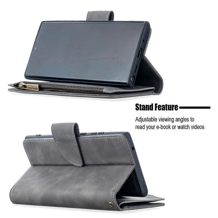 Skin Feel Detachable Magnetic Zipper Horizontal Flip PU Leather Case with Multi-Card Slots & Holder & Wallet & Photo Frame & Lanyard, For Samsung Galaxy Note20 Ultra, For Samsung Galaxy Note20, For iPhone 12 mini, For iPhone 12 / 12 Pro                ...