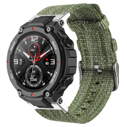 xDfind Nylon Canvas Watch Band, For Amazfit T-Rex 3