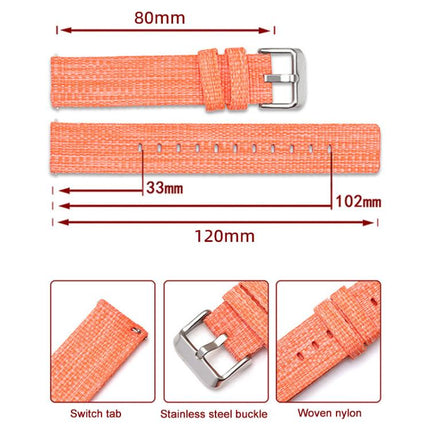 xDfind Nylon Canvas Watch Band, For Amazfit T-Rex 3