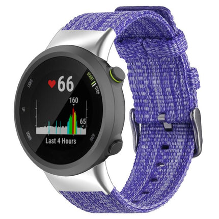 xDfind Nylon Canvas Watch Band, For Garmin Forerunner 45 / 45S / Swim 2