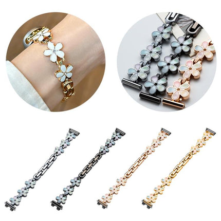 xDfind Sun Petal Metal Watch Band, For Huawei Watch Fit 5 / Fit 5 Pro / Fit 4, For Huawei Band 11 Pro / 11, For Huawei Band 10 / 9 / 8