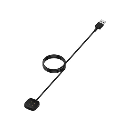For Fitbit Versa 3 / Fitbit Sense Smart Watch Portable Magnetic Cradle Charger USB Charging Cable, 1m, 30cm