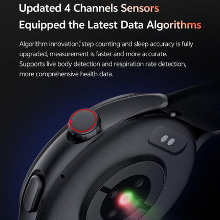 GR3 1.43 inch AMOLED Screen Fitness Tracker Smart Watch Support Heart Rate Monitoring