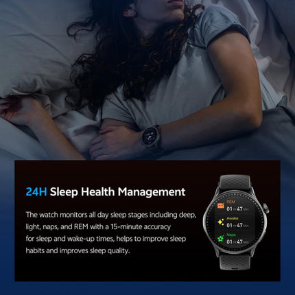 GR3 1.43 inch AMOLED Screen Fitness Tracker Smart Watch Support Heart Rate Monitoring