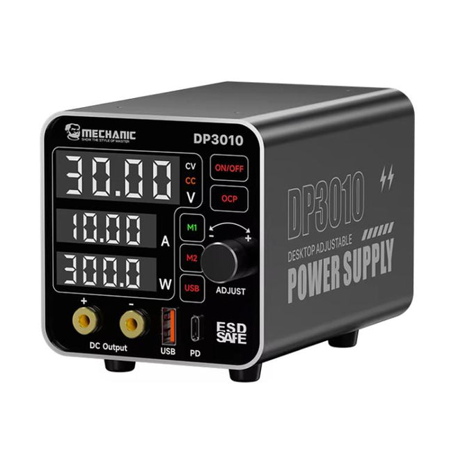 Mechanic DP3010 30V / 10A High Power Wide Voltage Mini Multi-functional Power Supply, EU Plug, US Plug