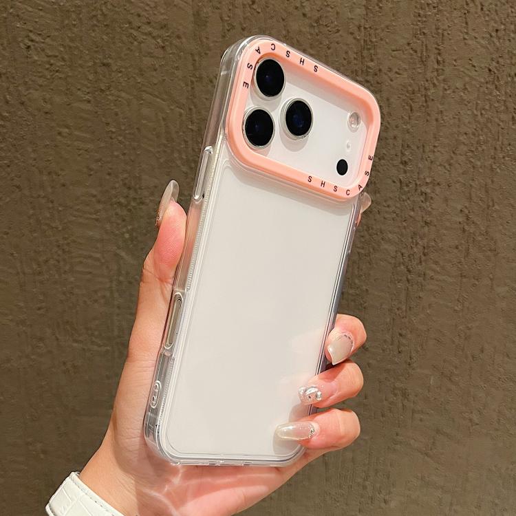 Color Contrast Lens Frame Transparent TPU Phone Case