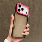 For iPhone 17 Pro / Black+Rose Red