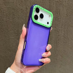For iPhone 17 Pro / Purple+Green