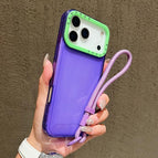 For iPhone 17 Pro Max / Purple+Green