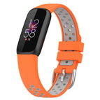 For Fitbit Luxe / Orange+Grey