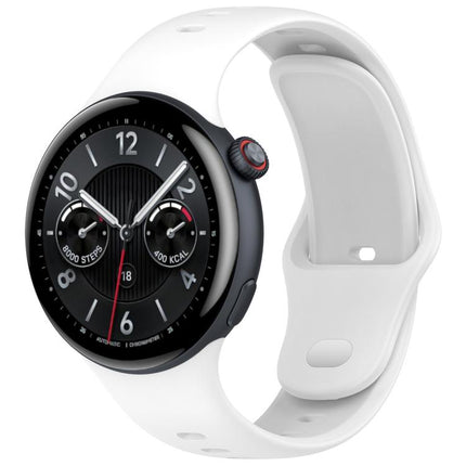 xDfind Silver Buckle Pure Color Silicone Watch Band, For vivo Watch 5