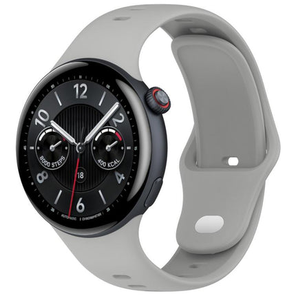 xDfind Silver Buckle Pure Color Silicone Watch Band, For vivo Watch 5