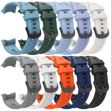 xDfind Black Buckle Silicone Watch Band, For Amazfit Balance