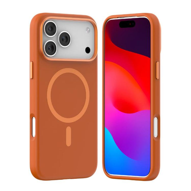 Mutural Karen Series Liquid Silicone MagSafe Phone Case, For iPhone 17 Pro Max, For iPhone 17 Pro
