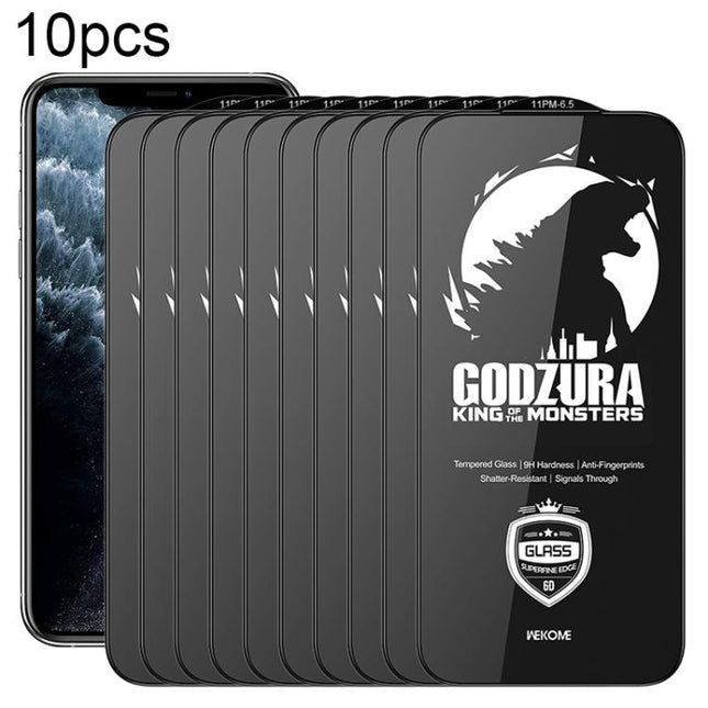 WK WTP-124 10pcs 6D Curved Ultra-Fine Edge HD Full-Screen Tempered Glass Film, For iPhone 17 Pro Max, For iPhone 17 Pro, For iPhone 16 Pro / 17, For iPhone Air, For iPhone 16 Pro Max, For iPhone 16 Plus / 15 Plus, For iPhone 16 / 15, For iPhone 15 Pro ...