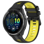 For Garmin Forerunner 965 / Black+Yellow