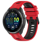 For Garmin Forerunner 965 / Red+Black
